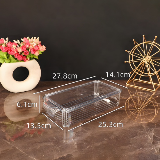 Plastic Tupperware Set - 4 Pieces